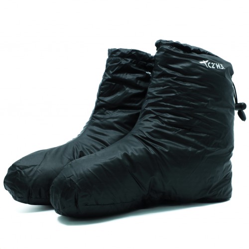 7D 超輕量羽絨襪/羽絨腳套 (黑齊碼)