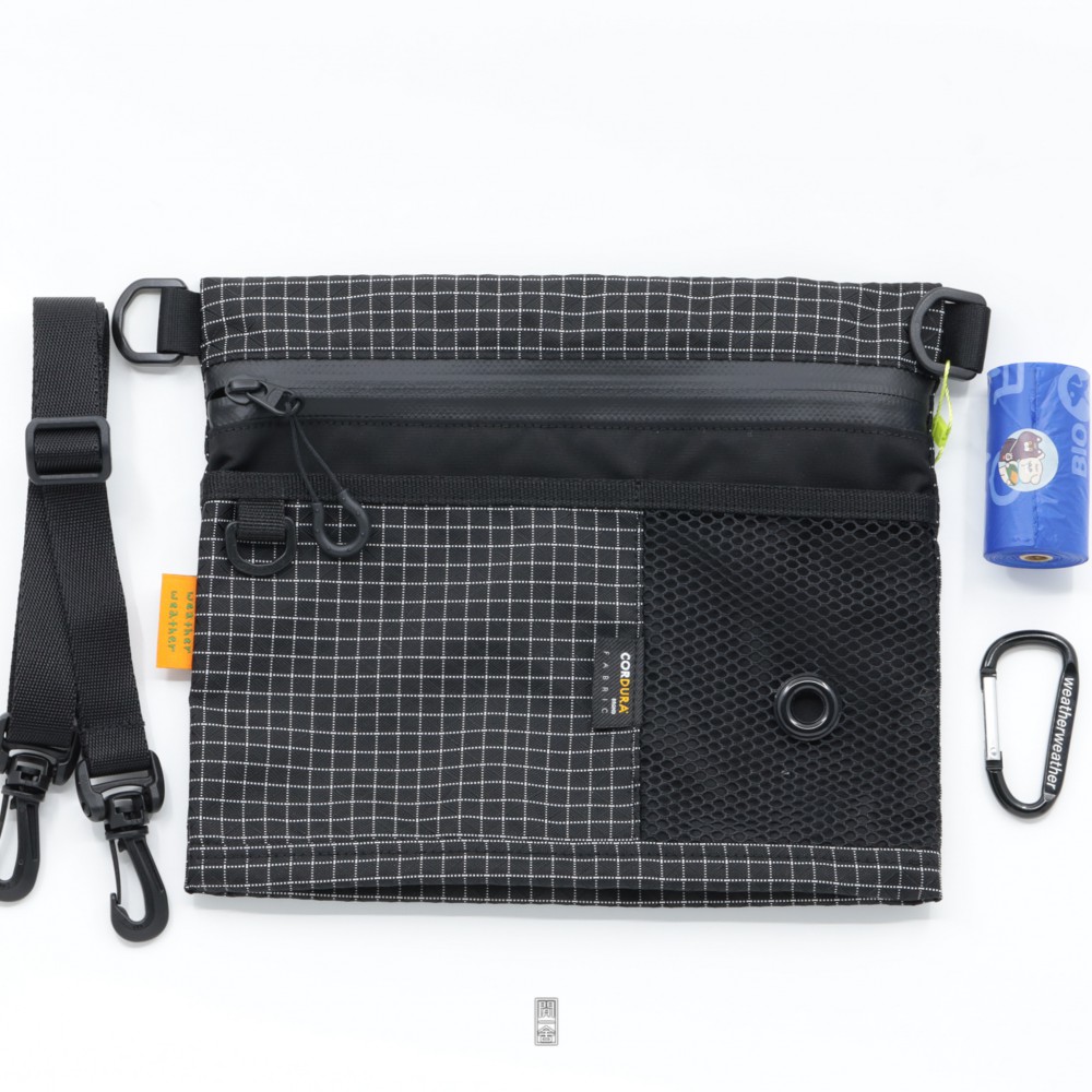 Sacoche with Poop Bag (Black)